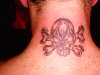freehand skull on next tattoo