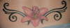 Pink Lillie tattoo