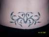 Lower back tattoo