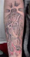 jesus tattoo