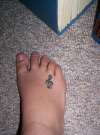My little music tat.... tattoo