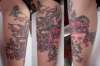 Skulls and Vines tattoo