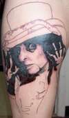 alice cooper tattoo