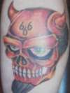 hell 666 tattoo