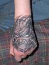 James Tex Hand tattoo