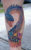 Outrageous Dragon tattoo