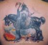 The Death Dealer tattoo