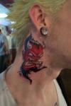 neck tattoo