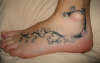 Foot Design tattoo