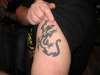 Tribal Lizard tattoo