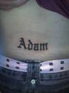 adam tattoo