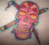 art skull, i hate titles! tattoo