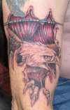 eagle cover up tattoo