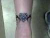 rebel flag tribal heart tattoo