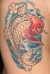 Koi Fish - WIP tattoo