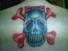 my girlie skull tattoo