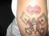 Pistons & Dice tattoo