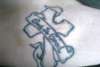 my tatt on my nack tattoo