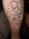 Rat Fink tattoo