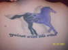 My horse Tat tattoo