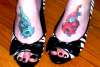 My sisters feet tattoo