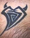 Tribal Heart tattoo