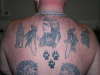 back outline tattoo