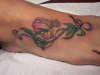 Foot tat id did tattoo
