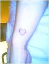 Heart tattoo