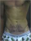 One Life...One Chance tattoo