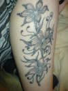 lillies tattoo