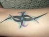 Tribal Star tattoo