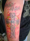Celtic Cross tattoo
