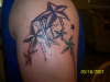 Stars tattoo