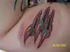 dragon claws tattoo