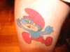 papa smurf tattoo