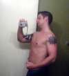 Left Arm Sun Tribal tattoo