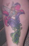 Vickie's Leg tattoo