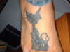 1st Cheshire Cat Tattoo