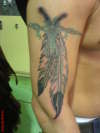 Feathers tattoo