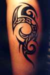 Tribal/Celtic Calf tattoo
