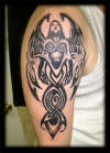 celtic angel tattoo