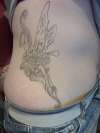 Unfinished Fairy tattoo
