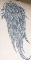 Angel Wings tattoo