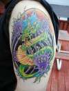 Dragon by Dwayne  Woodside tattoo