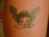 betty boop angel tattoo