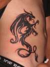 dragon on my side tattoo