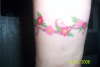 Flowers on Right wrist tattoo