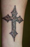 my cross tattoo