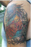 left arm tatt tattoo